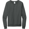 Custom Allmade Unisex Organic French Terry Crewneck Sweatshirt Teraingrey