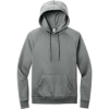 Custom Allmade Unisex Organic CVC Fleece Pullover Hoodie Aluminum Gray Heather