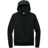 Custom Allmade Unisex Organic CVC Fleece Pullover Hoodie Deep Black