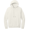 Custom Allmade Unisex Organic CVC Fleece Pullover Hoodie White Sand