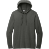 Custom Allmade Unisex Tri-Blend Hoodie Tee Space Black