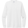 Custom Allmade Unisex Tri-Blend Long Sleeve Tee Bright White