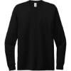 Custom Allmade Unisex Tri-Blend Long Sleeve Tee Deep Black
