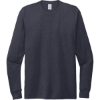 Custom Allmade Unisex Tri-Blend Long Sleeve Tee Rebel Blue