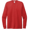 Custom Allmade Unisex Tri-Blend Long Sleeve Tee Rise Up Red