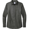 Custom Brooks Brothers Womens Wrinkle-Free Stretch Nailhead Shirt Deep Black