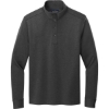 Custom Brooks Brothers Mid-Layer Stretch 1/2-Button Windsor Gray Heather