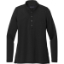 Custom Brooks Brothers Womens Mid-Layer Stretch 1/2-Button Black Heather