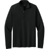 Custom Brooks Brothers Luxe Performance 1/4-Zip Deep Black