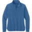 Custom Brooks Brothers Womens Luxe Performance 1/4-Zip Charter Blue