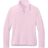 Custom Brooks Brothers Womens Luxe Performance 1/4-Zip PearlPink