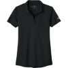 Custom Brooks Brothers Womens Mesh Pique Performance Polo Deep Black