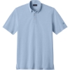 Custom Brooks Brothers Pinpoint Pique Dress Polo Newport Blue End On End
