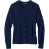Custom Brooks Brothers Womens Washable Merino Cardigan Sweater Navy Blue Blazer