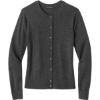 Custom Brooks Brothers Womens Washable Merino Cardigan Sweater Windsor Gray Heather