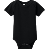 Custom BELLA+CANVAS Infant Jersey Short Sleeve One Piece Black