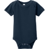 Custom BELLA+CANVAS Infant Jersey Short Sleeve One Piece Navy Blue