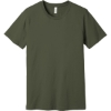 Custom BELLA+CANVAS Unisex Jersey Short Sleeve Tee. Army Green