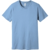 Custom BELLA+CANVAS Unisex Jersey Short Sleeve Tee. Baby Blue
