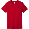 Custom BELLA+CANVAS Unisex Jersey Short Sleeve Tee. Red
