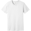 Custom BELLA+CANVAS Unisex Jersey Short Sleeve Tee. White