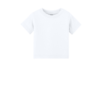 Custom BELLA+CANVAS Infant Jersey Short Sleeve Tee White