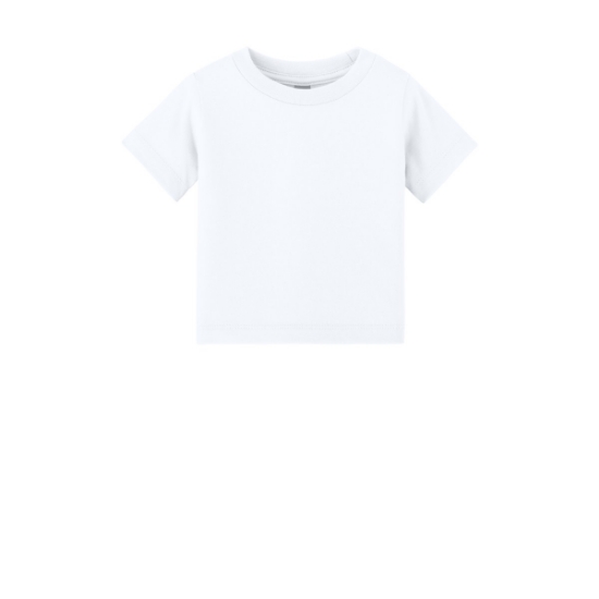 Custom BELLA+CANVAS Infant Jersey Short Sleeve Tee White
