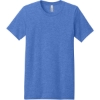 Custom BELLA+CANVAS Unisex Heather CVC Short Sleeve Tee. Heather Columbia Blue