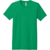 Custom BELLA+CANVAS Unisex Heather CVC Short Sleeve Tee. Heather Kelly Green