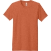 Custom BELLA+CANVAS Unisex Heather CVC Short Sleeve Tee. Heather Orange