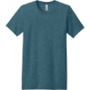 Custom BELLA+CANVAS Unisex Heather CVC Short Sleeve Tee. Heather Slate Blue