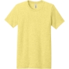 Custom BELLA+CANVAS Unisex Heather CVC Short Sleeve Tee. Heather Yellow Gold
