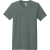 Custom BELLA+CANVAS Unisex Heather CVC Short Sleeve Tee. HtBluStorm