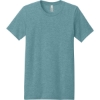 Custom BELLA+CANVAS Unisex Heather CVC Short Sleeve Tee. Heather Blue Lagoon