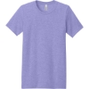 Custom BELLA+CANVAS Unisex Heather CVC Short Sleeve Tee. Heather Dark Lavender