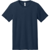 Custom BELLA+CANVAS Unisex Heather CVC Short Sleeve Tee. SdNvyBlend