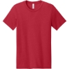 Custom BELLA+CANVAS Unisex Heather CVC Short Sleeve Tee. SdRedBlend