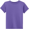 Custom BELLA+CANVAS Toddler Short Sleeve Tee Heather Team Purple