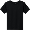 Custom BELLA+CANVAS Toddler Short Sleeve Tee Solid Black Blend
