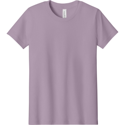 Custom BELLA+CANVAS Youth Jersey Short Sleeve Tee. Light Violet Purple
