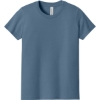 Custom BELLA+CANVAS Youth Jersey Short Sleeve Tee. Steel Blue