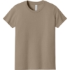 Custom BELLA+CANVAS Youth Jersey Short Sleeve Tee. Tan Brown