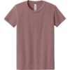Custom BELLA+CANVAS Youth Heather CVC Tee Heather Mauve