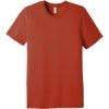 Custom BELLA+CANVAS Unisex Triblend Short Sleeve Tee. Brick TB