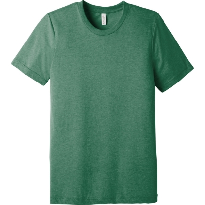 Custom BELLA+CANVAS Unisex Triblend Short Sleeve Tee. Grass Grn TB