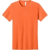 Custom BELLA+CANVAS Unisex Triblend Short Sleeve Tee. SdOrangeTb