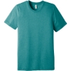 Custom BELLA+CANVAS Unisex Triblend Short Sleeve Tee. Teal TB