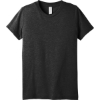 Custom BELLA+CANVAS Youth Triblend Short Sleeve Tee. Char-Blk TB