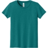 Custom BELLA+CANVAS Youth Triblend Short Sleeve Tee. TealTB