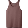 Custom BELLA+CANVAS Unisex Jersey Tank. Mauve Pink